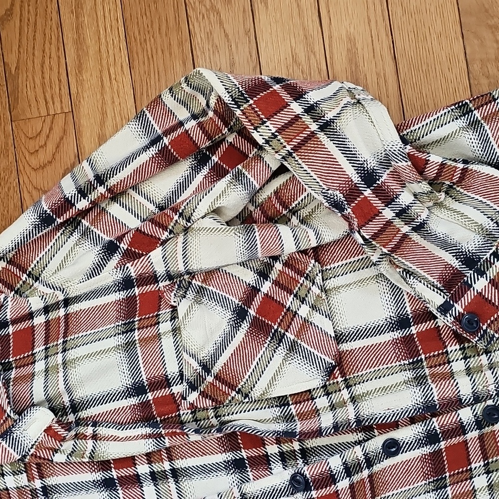 Zara Plaid Button Up Shacket - Picture 3 of 8